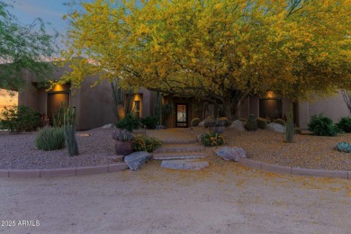 Twice celebrated in Phoenix Home & Garden Magazine, this 4,300 on Whisper Rock Golf Club  in Arizona - for sale on GolfHomes.com, golf home, golf lot