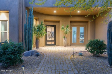 Twice celebrated in Phoenix Home & Garden Magazine, this 4,300 on Whisper Rock Golf Club  in Arizona - for sale on GolfHomes.com, golf home, golf lot