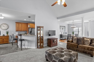 Exceptionally well-maintained all-brick home offering a spacious on Henderson Country Club in North Carolina - for sale on GolfHomes.com, golf home, golf lot