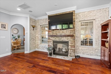 Exceptionally well-maintained all-brick home offering a spacious on Henderson Country Club in North Carolina - for sale on GolfHomes.com, golf home, golf lot