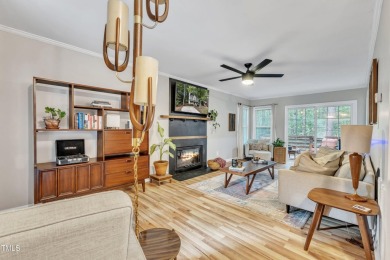 This charming, well-maintained home at the end of a cul-de-sac on Hedingham Golf and Athletic Club in North Carolina - for sale on GolfHomes.com, golf home, golf lot