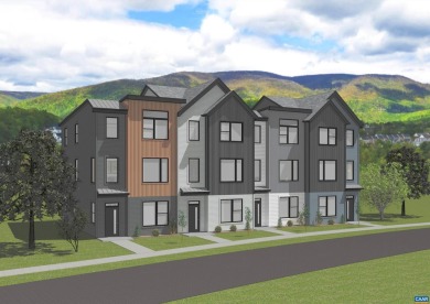 PRESALE 2025 delivery.  The Avon, a brand new townhome design in on Old Trail Golf Club in Virginia - for sale on GolfHomes.com, golf home, golf lot