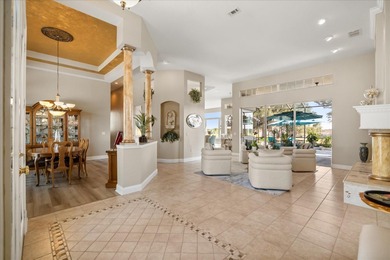 Stunning EXECUTIVE  HOME on a premium lot with SERENE GOLF on Huntington Hills Golf and Country Club in Florida - for sale on GolfHomes.com, golf home, golf lot