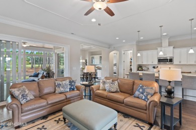 This stunning 3,800 sq ft home in the prestigious St. James on Members Club At St. James Plantation in North Carolina - for sale on GolfHomes.com, golf home, golf lot