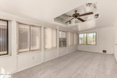Don't miss your chance to own well maintained manufactured home on Sun Lakes Country Club in Arizona - for sale on GolfHomes.com, golf home, golf lot