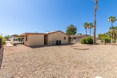 Don't miss your chance to own well maintained manufactured home on Sun Lakes Country Club in Arizona - for sale on GolfHomes.com, golf home, golf lot