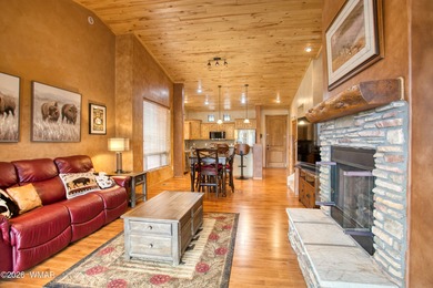 Beautifully designed mountain retreat in the highly sought-after on Bison Golf and Country Club in Arizona - for sale on GolfHomes.com, golf home, golf lot