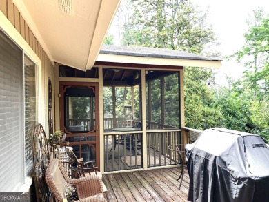 This home needs updating and with a vision could be 2025 on Indian Hills Country Club in Georgia - for sale on GolfHomes.com, golf home, golf lot