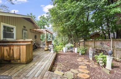This home needs updating and with a vision could be 2025 on Indian Hills Country Club in Georgia - for sale on GolfHomes.com, golf home, golf lot