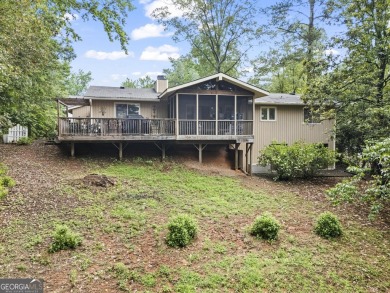 This home needs updating and with a vision could be 2025 on Indian Hills Country Club in Georgia - for sale on GolfHomes.com, golf home, golf lot