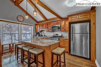 Experience mountain living at its finest in this fully renovated on Sugar Mountain Golf Course in North Carolina - for sale on GolfHomes.com, golf home, golf lot