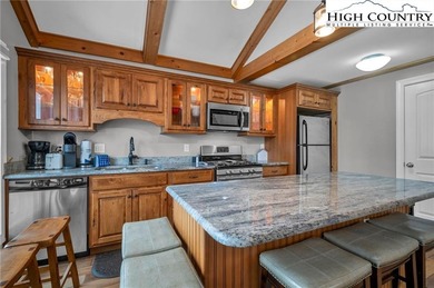 Experience mountain living at its finest in this fully renovated on Sugar Mountain Golf Course in North Carolina - for sale on GolfHomes.com, golf home, golf lot