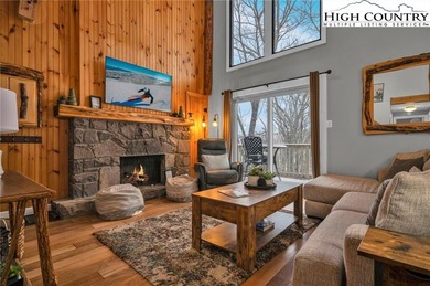 Experience mountain living at its finest in this fully renovated on Sugar Mountain Golf Course in North Carolina - for sale on GolfHomes.com, golf home, golf lot