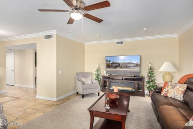 Welcome to this beautifully maintained 2 bed/2 bath home nestled on Pebblebrook Golf Course in Arizona - for sale on GolfHomes.com, golf home, golf lot