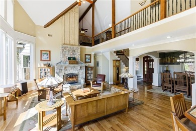 This stunning mountain retreat combines timeless craftsman on Big Canoe Golf Club - Cherokee in Georgia - for sale on GolfHomes.com, golf home, golf lot