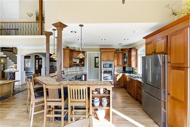 This stunning mountain retreat combines timeless craftsman on Big Canoe Golf Club - Cherokee in Georgia - for sale on GolfHomes.com, golf home, golf lot