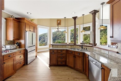 This stunning mountain retreat combines timeless craftsman on Big Canoe Golf Club - Cherokee in Georgia - for sale on GolfHomes.com, golf home, golf lot