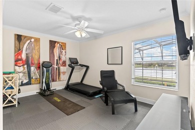 Beautiful Water-View Pool Home in Gated Golf Course Community - on Stoneybrook West in Florida - for sale on GolfHomes.com, golf home, golf lot