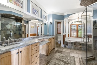 This stunning mountain retreat combines timeless craftsman on Big Canoe Golf Club - Cherokee in Georgia - for sale on GolfHomes.com, golf home, golf lot