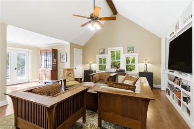 This stunning mountain retreat combines timeless craftsman on Big Canoe Golf Club - Cherokee in Georgia - for sale on GolfHomes.com, golf home, golf lot