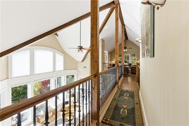 This stunning mountain retreat combines timeless craftsman on Big Canoe Golf Club - Cherokee in Georgia - for sale on GolfHomes.com, golf home, golf lot