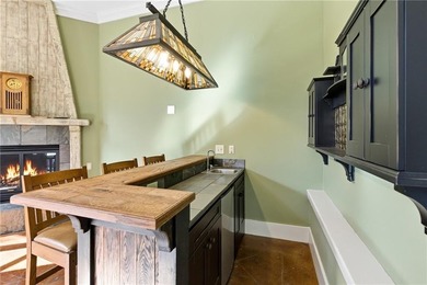 This stunning mountain retreat combines timeless craftsman on Big Canoe Golf Club - Cherokee in Georgia - for sale on GolfHomes.com, golf home, golf lot