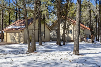 Cabin on the fairway of Pinetop Lakes Golf Course with access to on Pinetop Lakes Country Club in Arizona - for sale on GolfHomes.com, golf home, golf lot