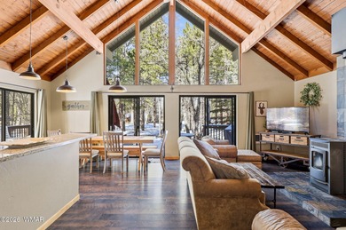 Cabin on the fairway of Pinetop Lakes Golf Course with access to on Pinetop Lakes Country Club in Arizona - for sale on GolfHomes.com, golf home, golf lot