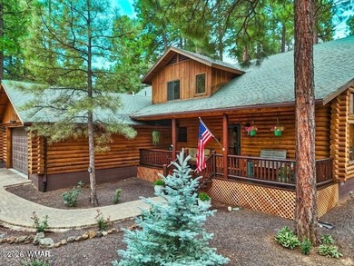 Nestled in the desirable gated community of The Timbers within on Pinetop Lakes Golf and Country Club in Arizona - for sale on GolfHomes.com, golf home, golf lot