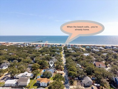 Coastal charm and a fantastic location come together in this on Oak Island Golf Club in North Carolina - for sale on GolfHomes.com, golf home, golf lot