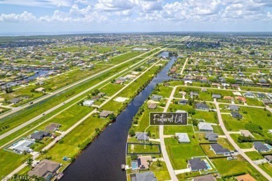 LOCATION - LOCATION - LOCATION WIDE WEST SUNSET - BASIN VIEW LOT on Burnt Store Golf Club in Florida - for sale on GolfHomes.com, golf home, golf lot