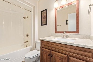 Claim your Tranquility & Elegance in this upscale Remodeled Home on Sun City Lakes West and East in Arizona - for sale on GolfHomes.com, golf home, golf lot