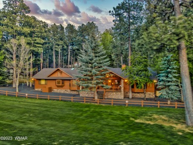 LUXURY Country Club lifestyle in this single-level retreat on Pinetop Lakes Country Club in Arizona - for sale on GolfHomes.com, golf home, golf lot