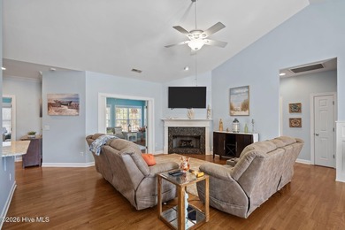 Are you looking for a Turn-Key home with a backyard pool oasis on Beau Rivage Golf and Resort in North Carolina - for sale on GolfHomes.com, golf home, golf lot