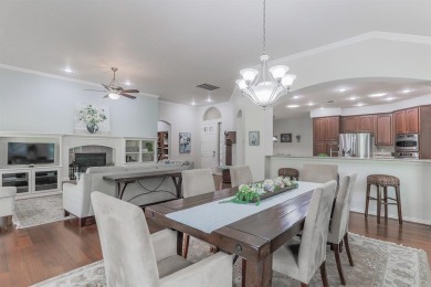 This popular Sienna Model on corner lot in Robson Ranch is the on Wildhorse Golf Club of Robson Ranch in Texas - for sale on GolfHomes.com, golf home, golf lot