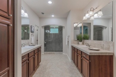 This popular Sienna Model on corner lot in Robson Ranch is the on Wildhorse Golf Club of Robson Ranch in Texas - for sale on GolfHomes.com, golf home, golf lot