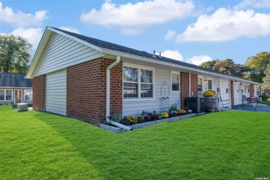 Homeowners pride exudes in this Baronet model condo boasting on Leisure Village Golf Course in New York - for sale on GolfHomes.com, golf home, golf lot