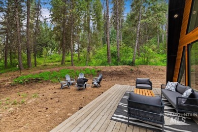 Escape to the mountains in this stunning modern A-frame cabin on Terrace Lakes Golf Resort in Idaho - for sale on GolfHomes.com, golf home, golf lot