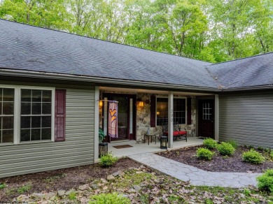 Welcome to Whispering Woods, a stunning ranch-style home nestled on Alpine Lake Resort in West Virginia - for sale on GolfHomes.com, golf home, golf lot