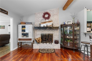Incredible waterfront home located within the gated community of on Carolina Trace Country Club in North Carolina - for sale on GolfHomes.com, golf home, golf lot