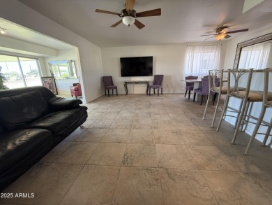 Golf Course Living in Sun City! Welcome to 10416 W Prairie Hills on Sun City Lakes West and East in Arizona - for sale on GolfHomes.com, golf home, golf lot