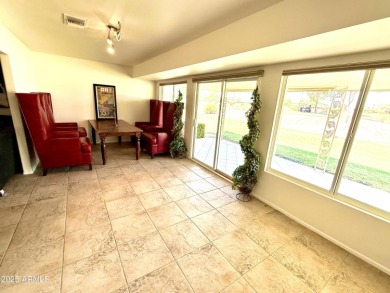Golf Course Living in Sun City! Welcome to 10416 W Prairie Hills on Sun City Lakes West and East in Arizona - for sale on GolfHomes.com, golf home, golf lot