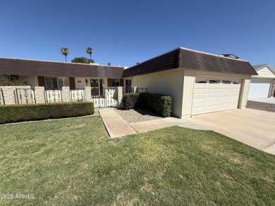 Golf Course Living in Sun City! Welcome to 10416 W Prairie Hills on Sun City Lakes West and East in Arizona - for sale on GolfHomes.com, golf home, golf lot