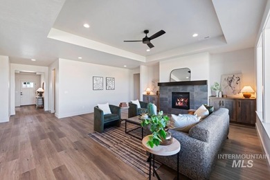 Thoughtfully designed single-level floor plan offers 3 bedrooms on Hunters Point Golf Club in Idaho - for sale on GolfHomes.com, golf home, golf lot