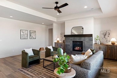 Thoughtfully designed single-level floor plan offers 3 bedrooms on Hunters Point Golf Club in Idaho - for sale on GolfHomes.com, golf home, golf lot