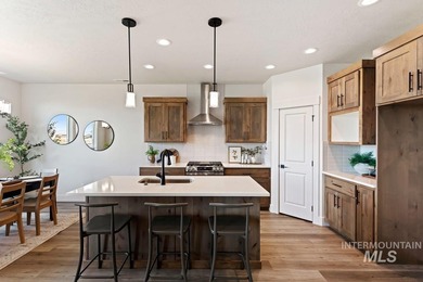 Thoughtfully designed single-level floor plan offers 3 bedrooms on Hunters Point Golf Club in Idaho - for sale on GolfHomes.com, golf home, golf lot
