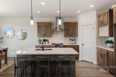 Thoughtfully designed single-level floor plan offers 3 bedrooms on Hunters Point Golf Club in Idaho - for sale on GolfHomes.com, golf home, golf lot