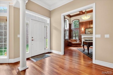 Experience luxury living in this stunning villa, perfectly on Meadowbrook Country Club in Missouri - for sale on GolfHomes.com, golf home, golf lot