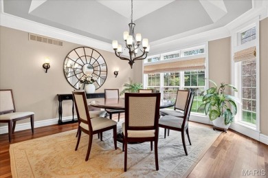 Experience luxury living in this stunning villa, perfectly on Meadowbrook Country Club in Missouri - for sale on GolfHomes.com, golf home, golf lot