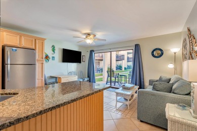 This completely  renovated Blue Surf Townhome has a unique floor on Seascape Golf Course in Florida - for sale on GolfHomes.com, golf home, golf lot